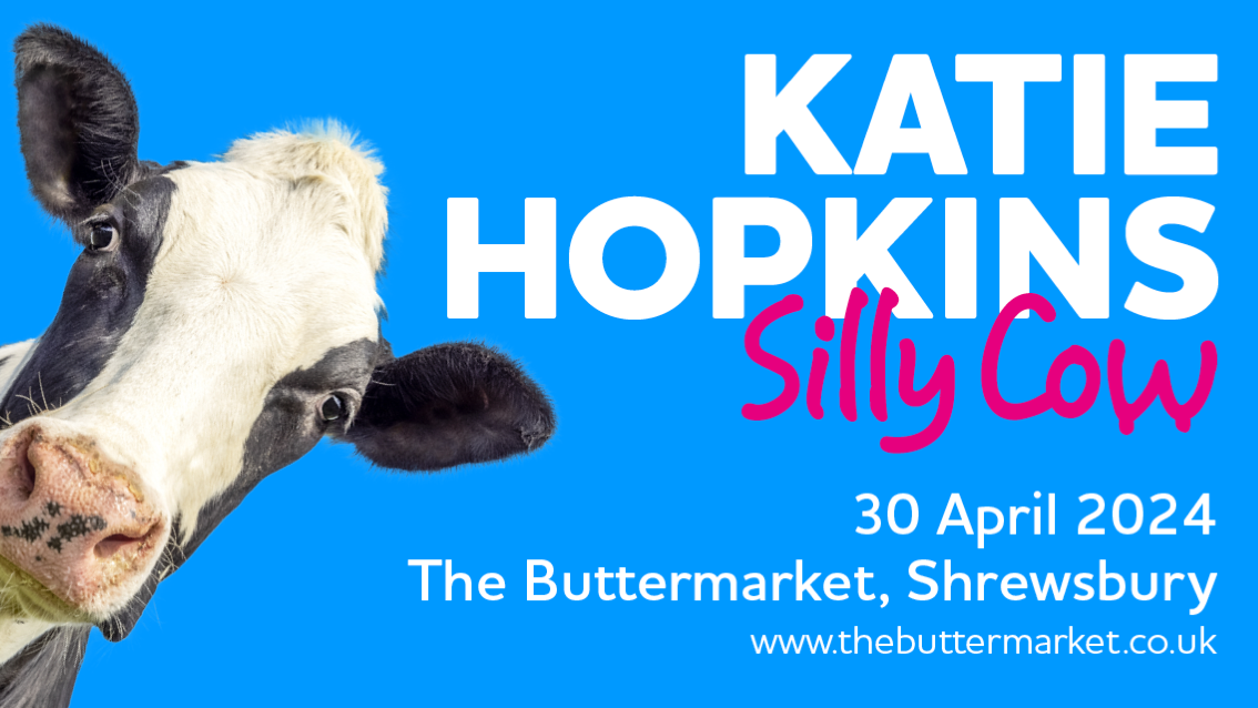 🚨 SOLD OUT! 😆 KATIE HOPKINS SILLY COW TOUR 😆