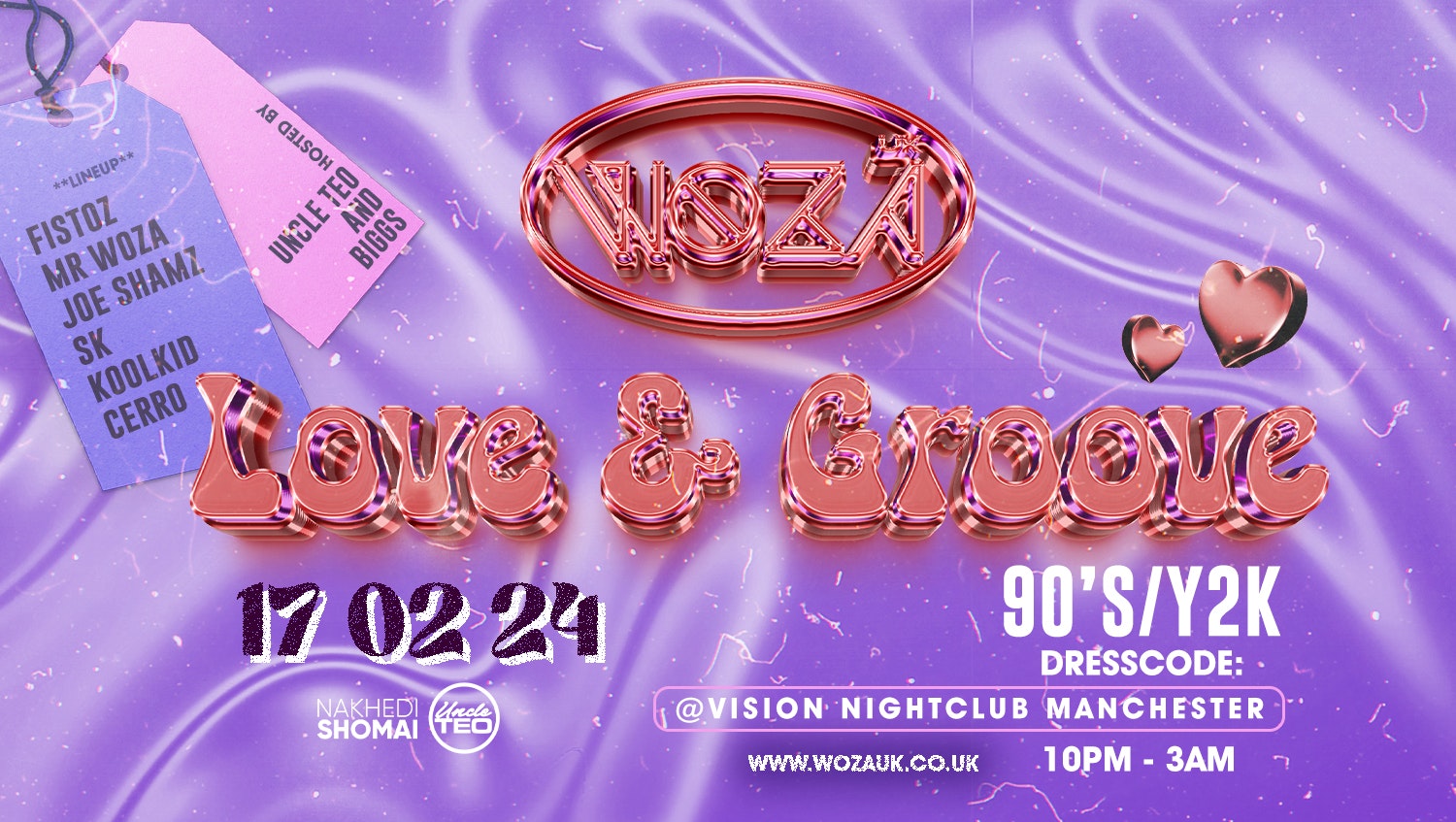 WOZA MCR : LOVE AND GROOVE