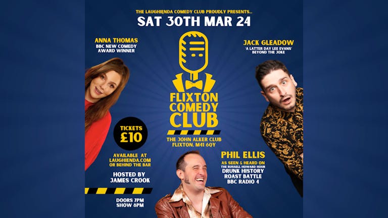 Flixton Comedy Club | 30th Mar 24