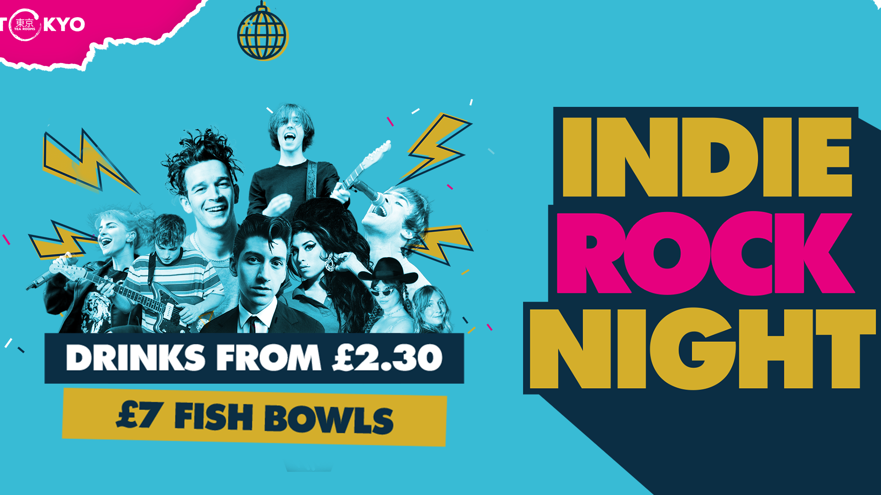 Indie Rock Night ∙ EASTER THURSDAY *ONLY 8 £2 TICKETS LEFT*