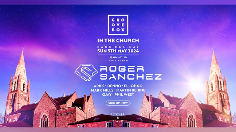 Groovebox in the Church | Bank Holiday Sunday