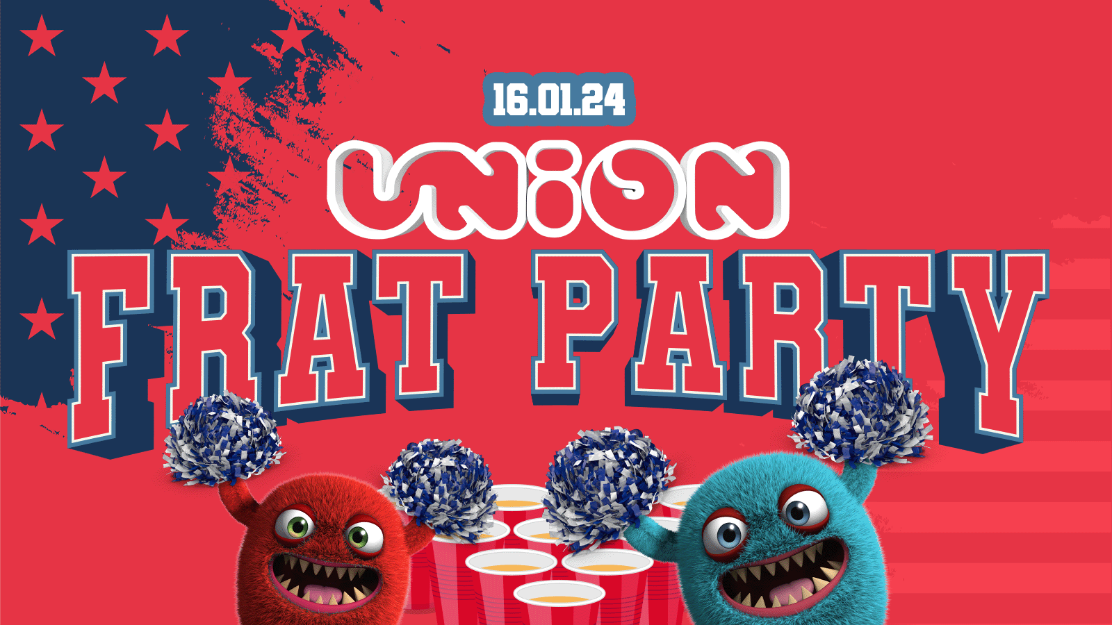 UNION TUESDAY’S // 🇺🇸 FRAT PARTY 🇺🇸