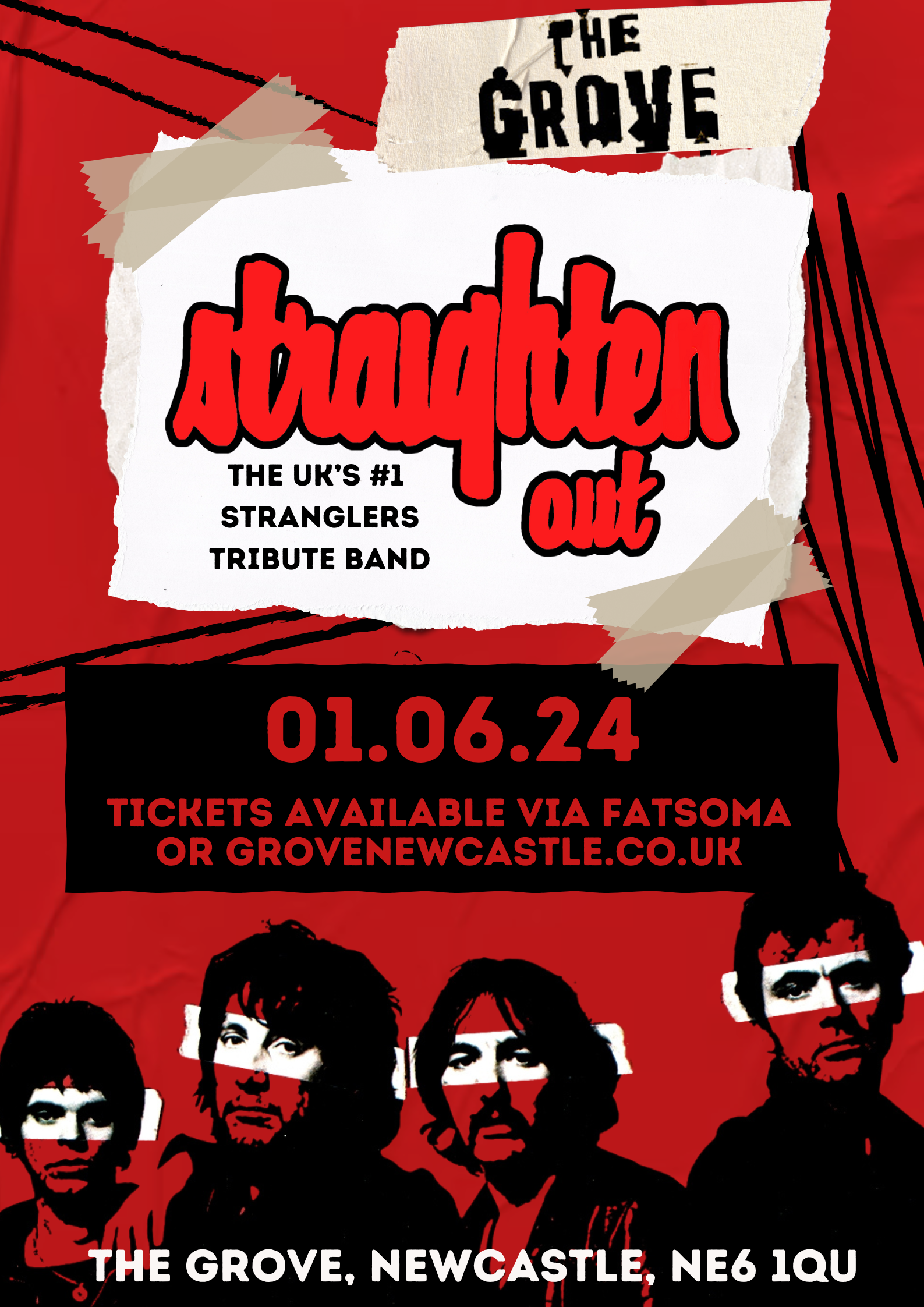 Straighten Out – Number one tribute to The Stranglers