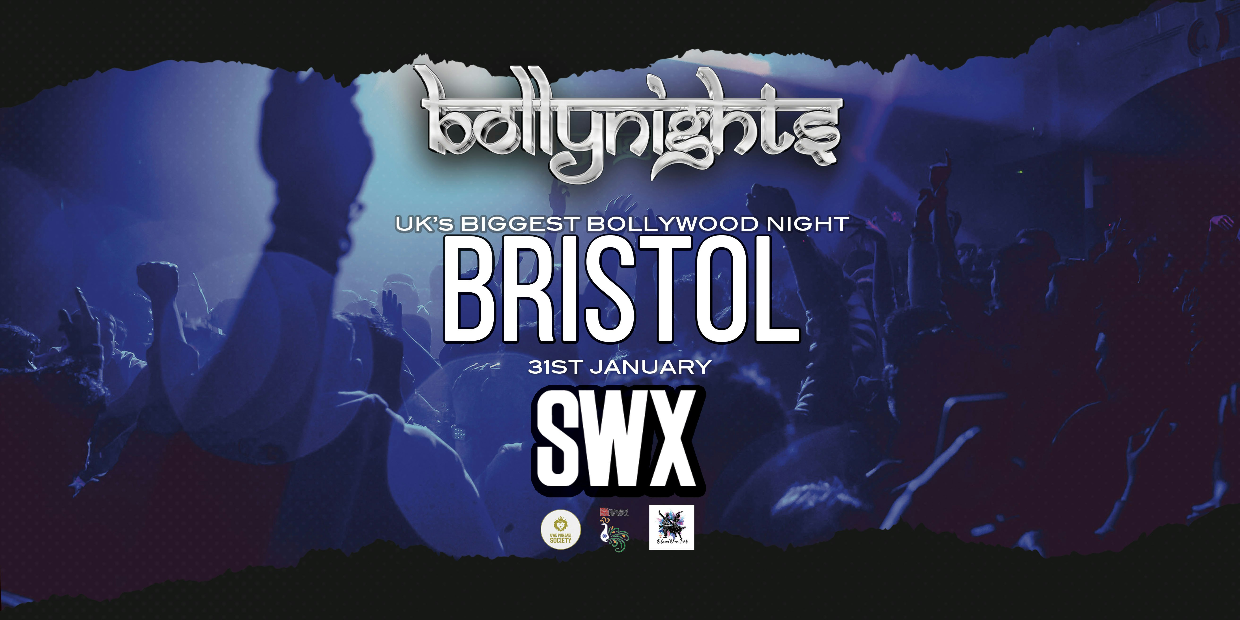 Bollynights Bristol: Wednesday 31st January | SWX