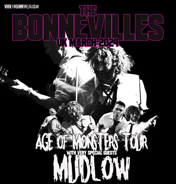 The Bonnevilles with Mudlow at St Patricks Irish Club, Royal Leamington ...