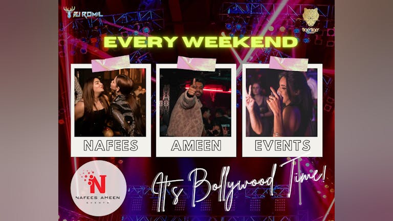 Bollywood Night By Nafees Ameen (SATURDAY SPECIAL)