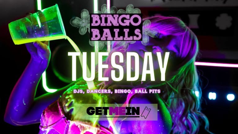 Valentine's Party Bingo Balls Tuesday // Massive Ball-Pit // Bingo Balls Manchester // Get Me In!