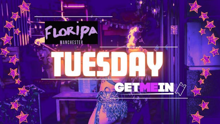 Valentine's Party Floripa Manchester // Commercial | Latin | Urban | House // Every Tuesday // Get Me In!