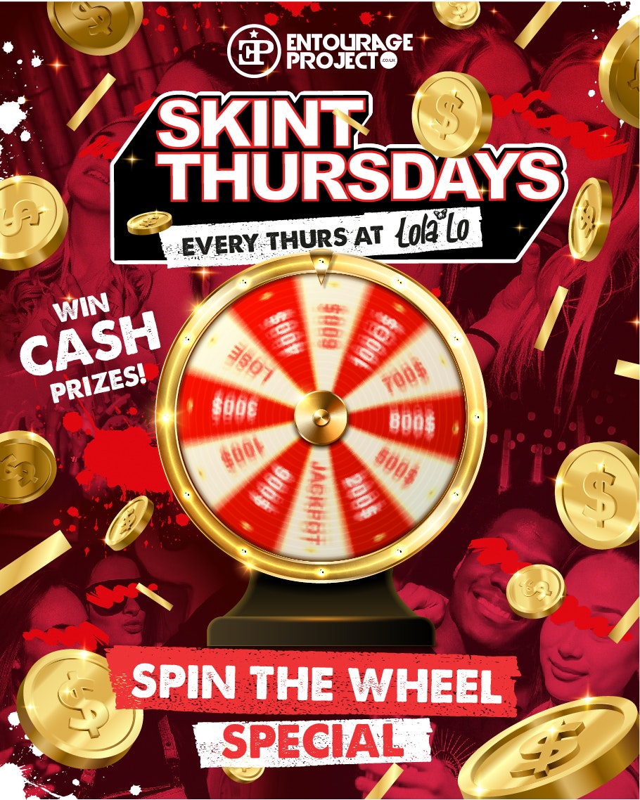 Skint Thursday @ Lola Lo – Spin The Wheel 🤑