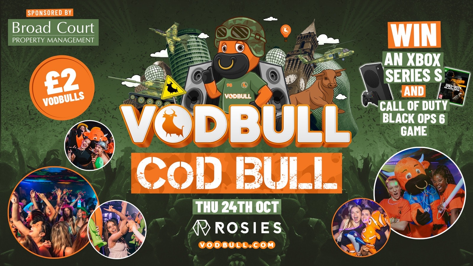 🧡 VODBULL at ROSIES!! 🪖 CoD BULL!! 🪖WIN Black Ops 6 AND Xbox!! 24/10