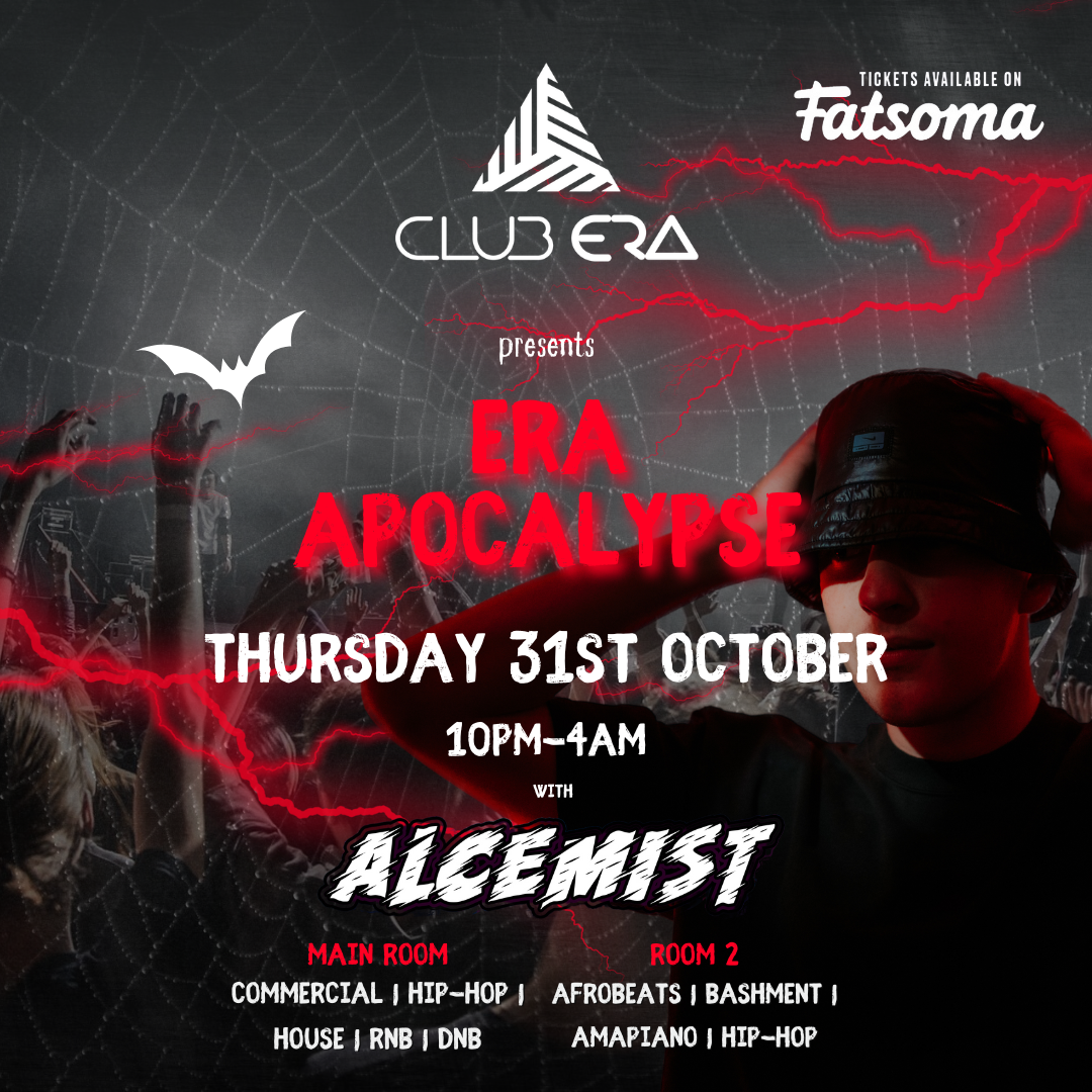 ERA APOCALYPSE with ALCEMIST BOOTHS