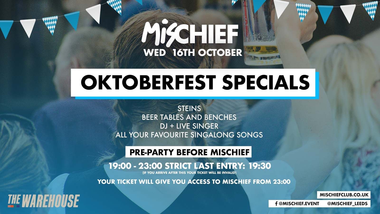 Mischief | Oktoberfest (Mischief Pre-Party)