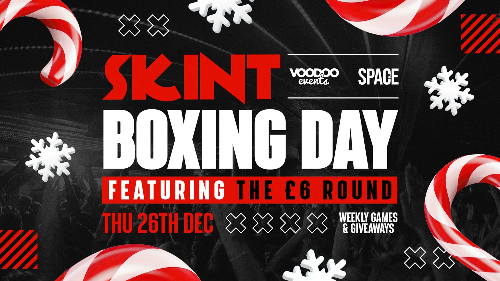 Skint Thursdays at Space Leeds 26th December BOXING DAY SPECIAL