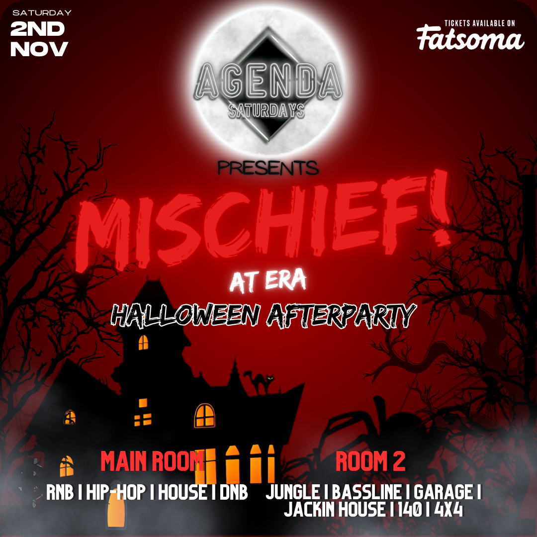 MISCHIEF AT ERA! HALLOWEEN AFTERPARTY BOOTHS