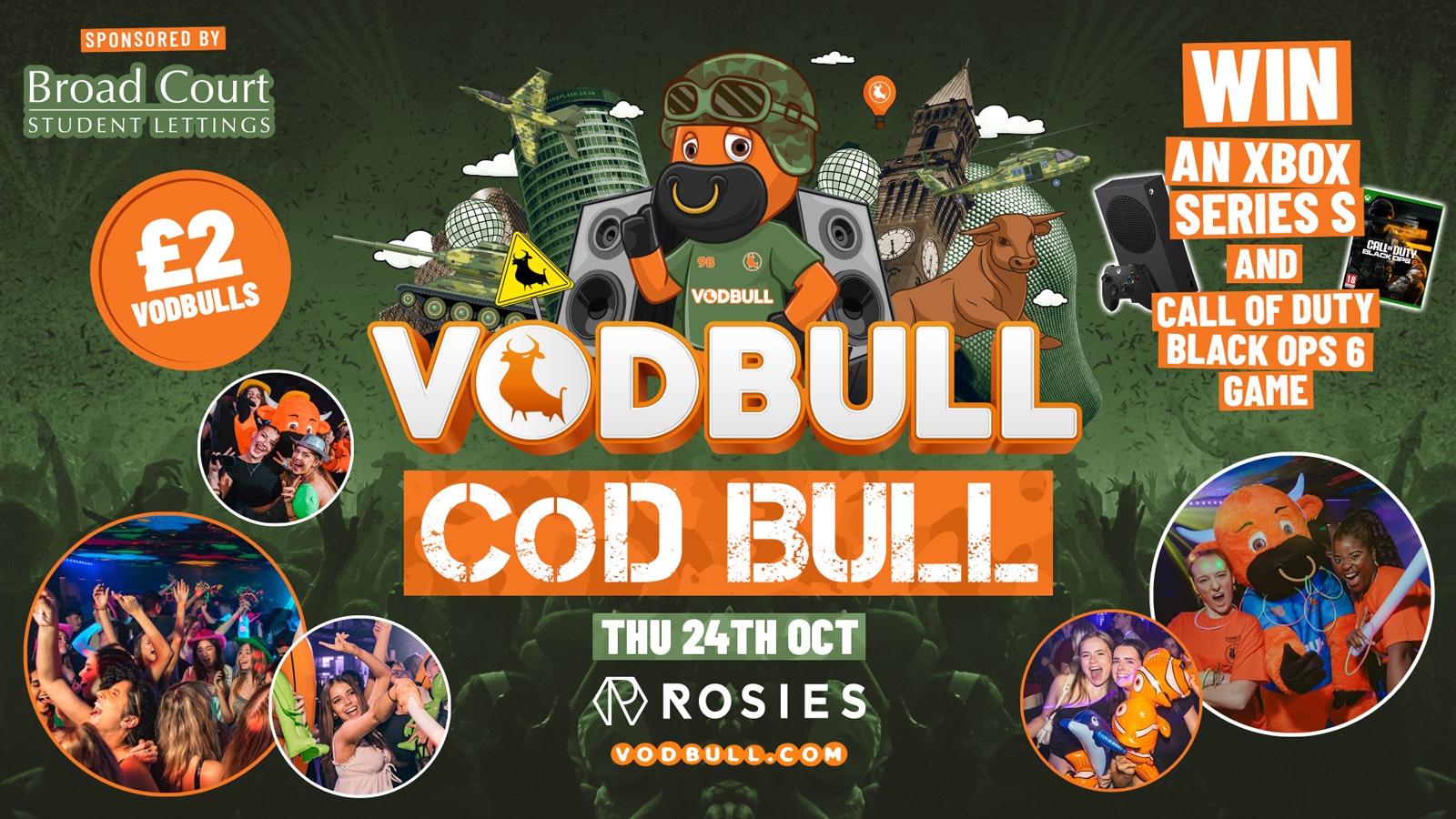 🧡 VODBULL at ROSIES!! 🪖 CoD BULL!! 🪖WIN Black Ops 6 AND Xbox!! 24/10