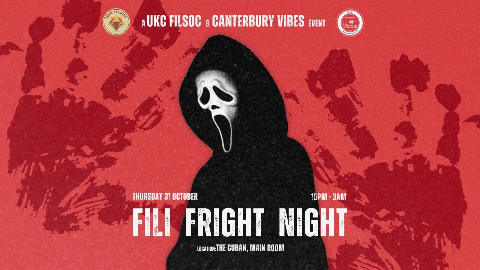 FILI FRIGHT NIGHT (Main Room @ The Cuban)