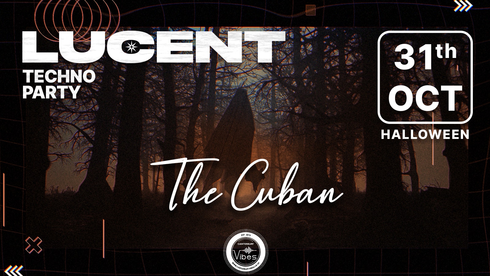 LUCENT – TECHNO Halloween Party (THE TERRACE / GARDEN)