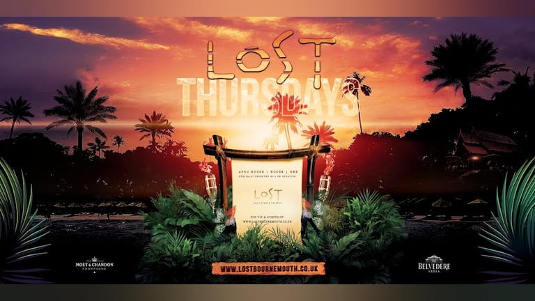 Lost Thursdays 🌴 @Lost Bournemouth