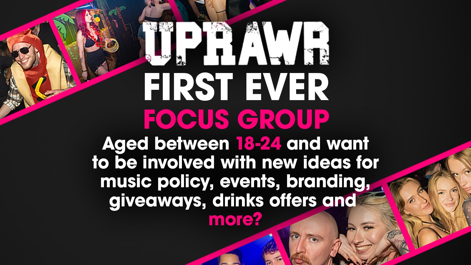 UPRAWR Focus Group – 14th December (18-24)