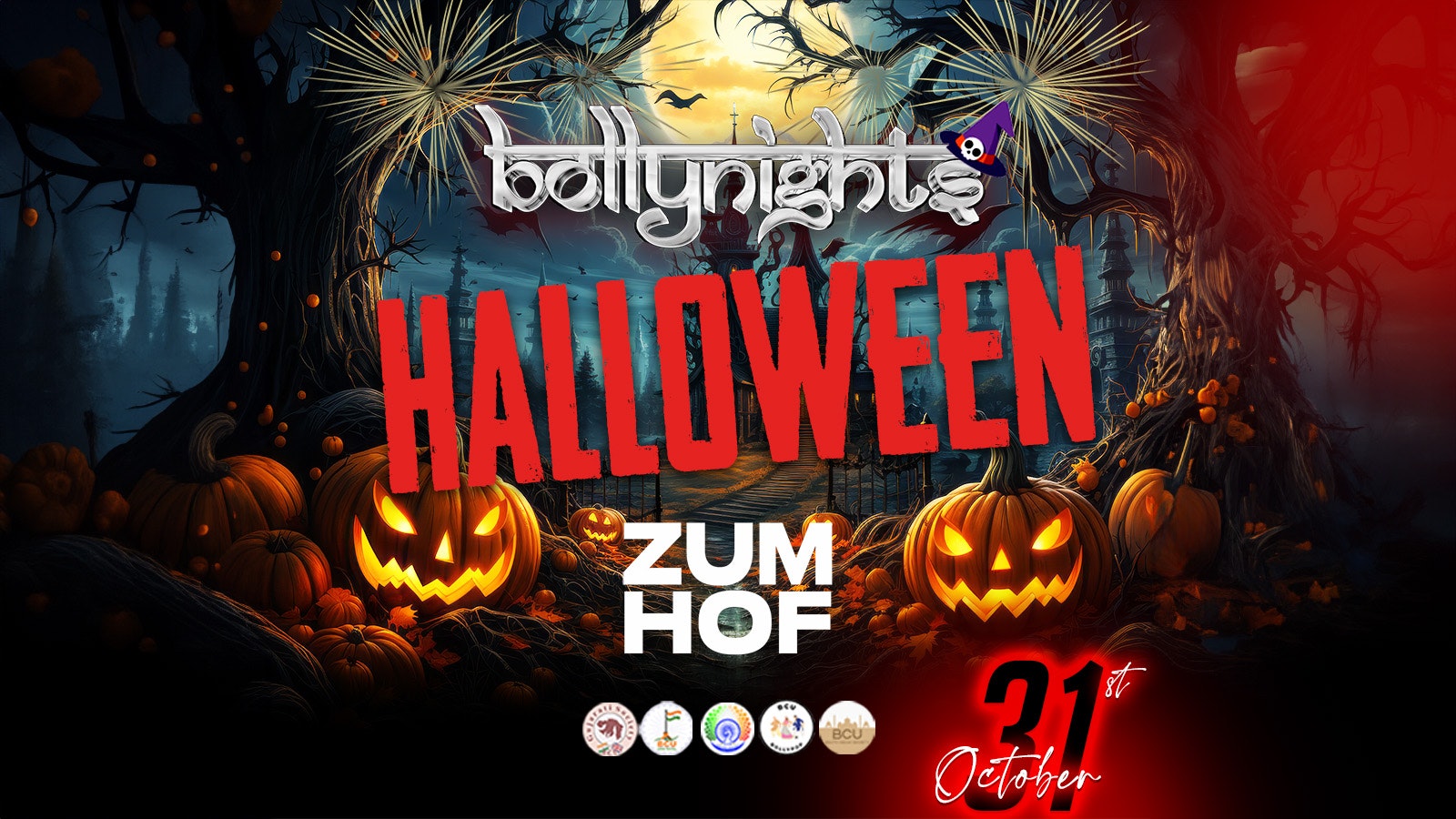 Bollynights Birmingham – Halloween Party 🎃 | Thursday 31st October | Zumhof