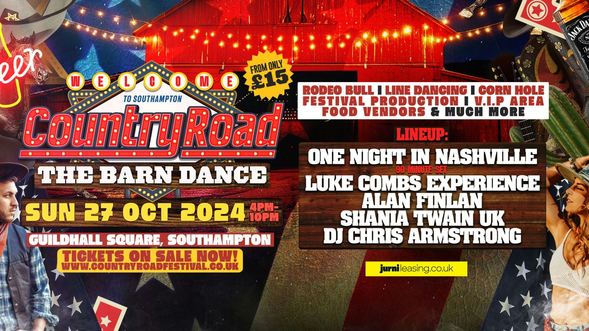🎵 Country Road Southampton: The Ultimate Barn Dance Country Music Festival 🎵