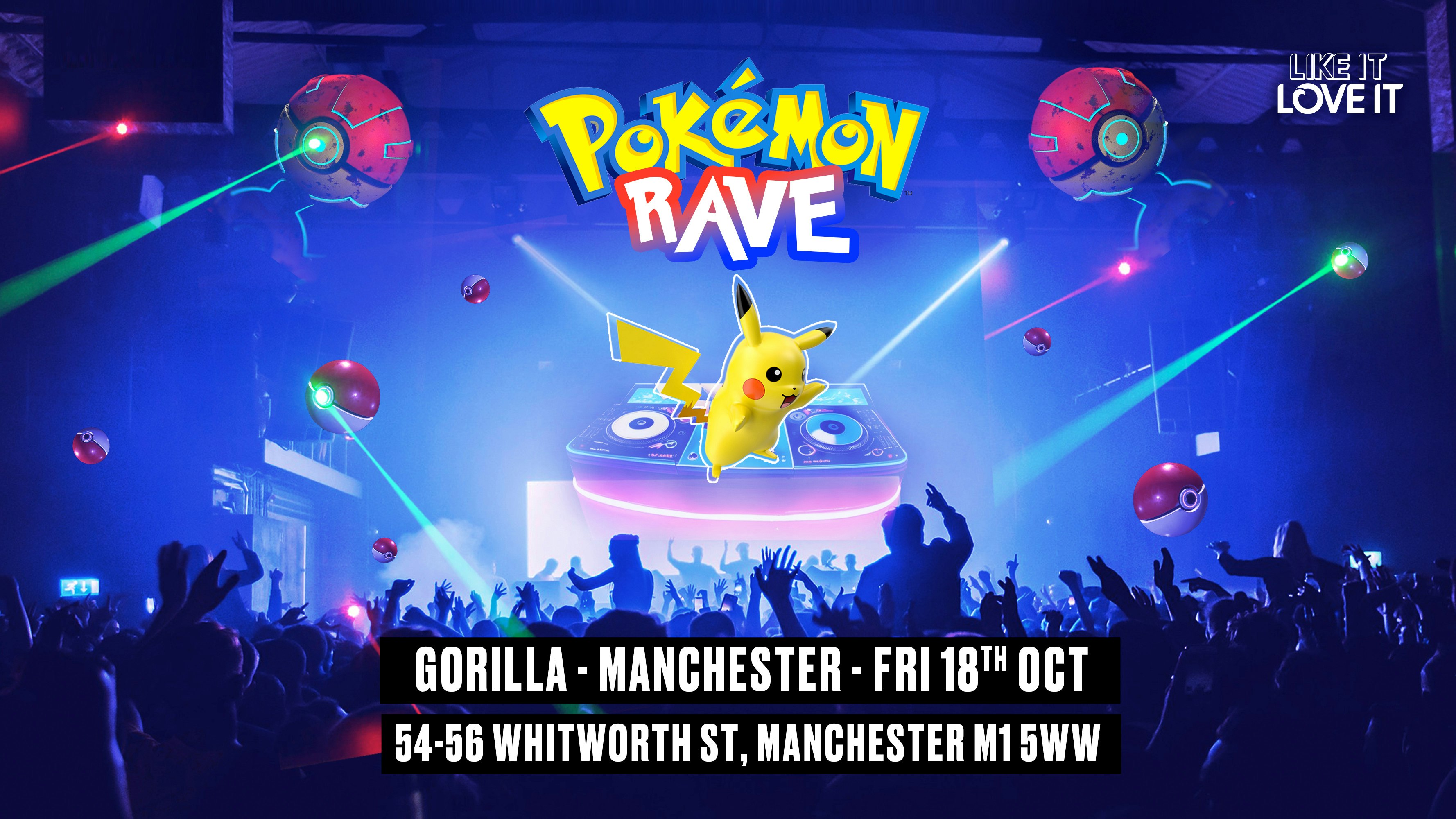 Pokémon Rave Manchester!