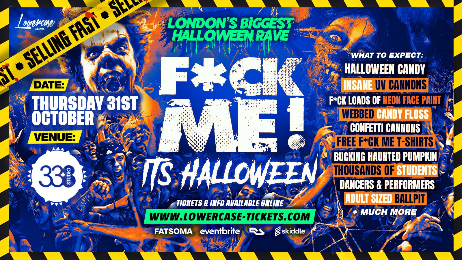 F*CK ME IT’S HALLOWEEN 👻  – THE BIGGEST EVENT OF HALLOWEEN 2024!