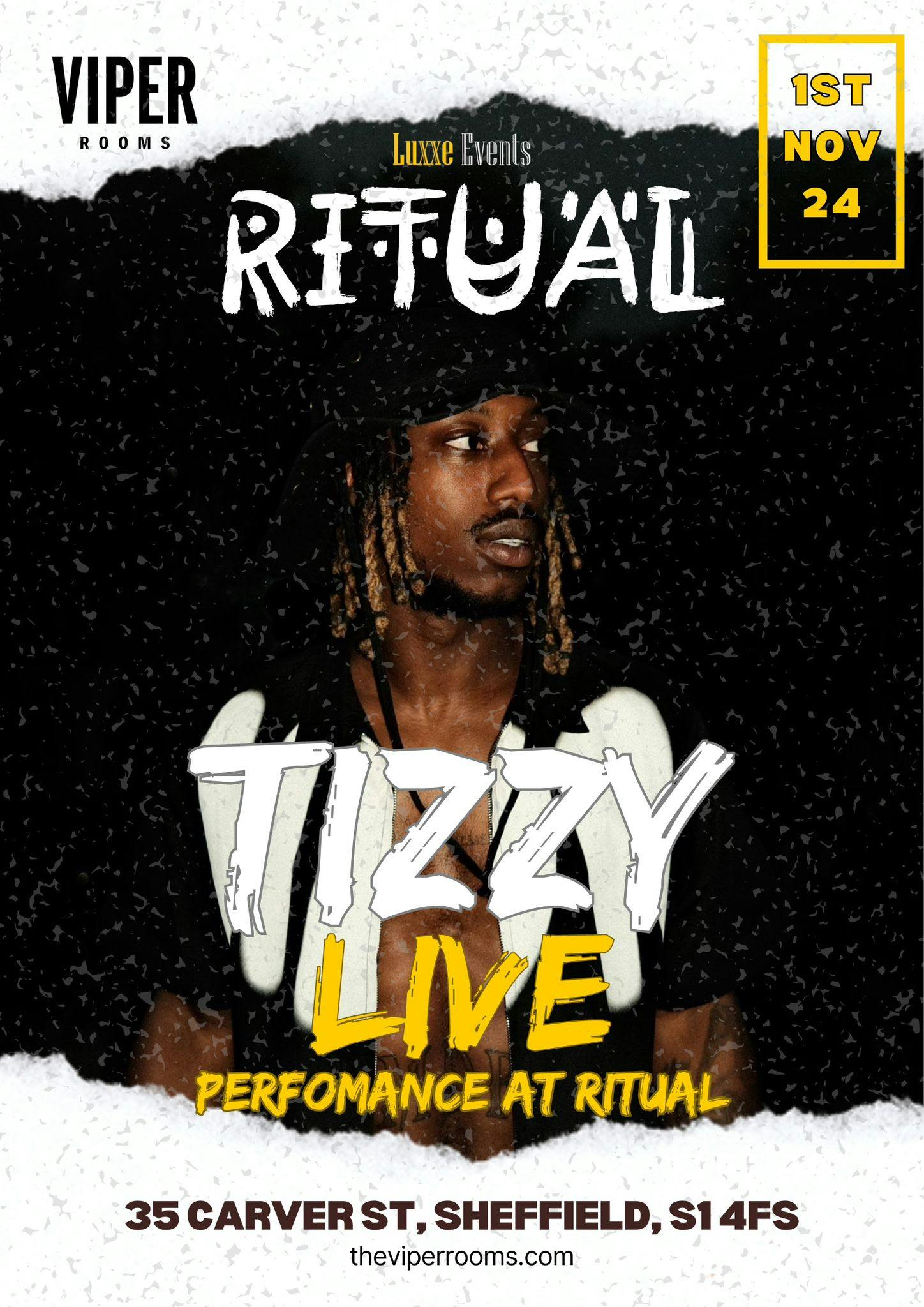Friday Ritual presents TIZZY MUSIC LIVE!!! at The Viper Rooms ...