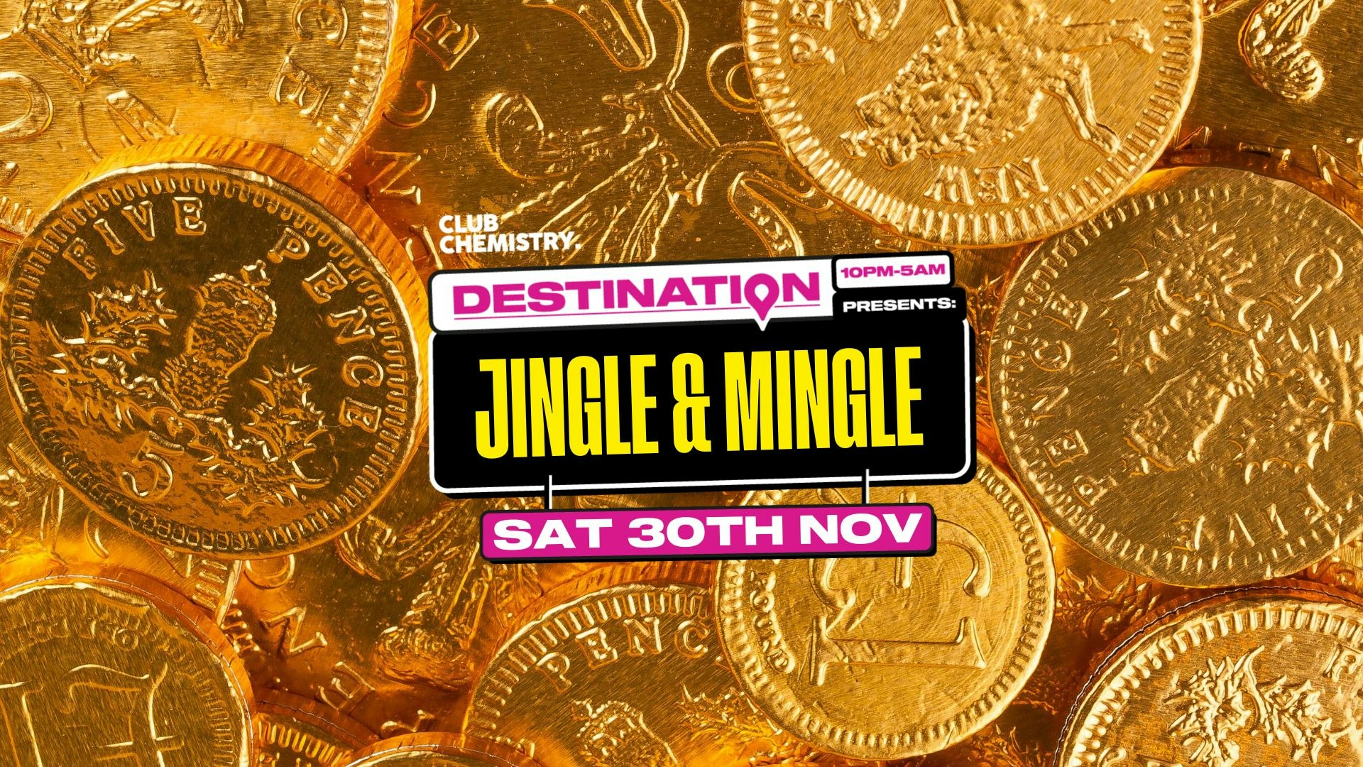 🎁 Destination: Jingle & Mingle… with Chocolate Coins | Canterbury 🎁 * Only 8 £5 tickets left*