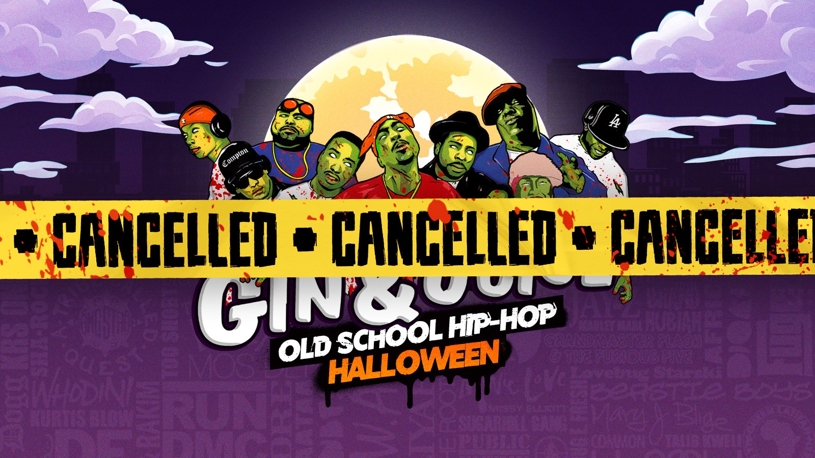 Gin & Juice : Old School Hip-Hop Halloween – Bristol