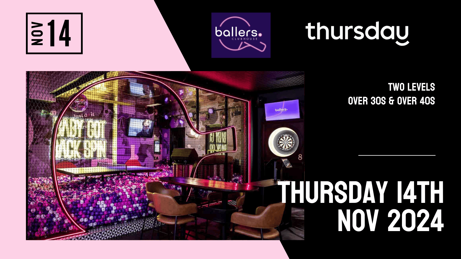 Thursday | Ballers Clubhouse Carlton (Over 30’s & 40’s) | Carlton