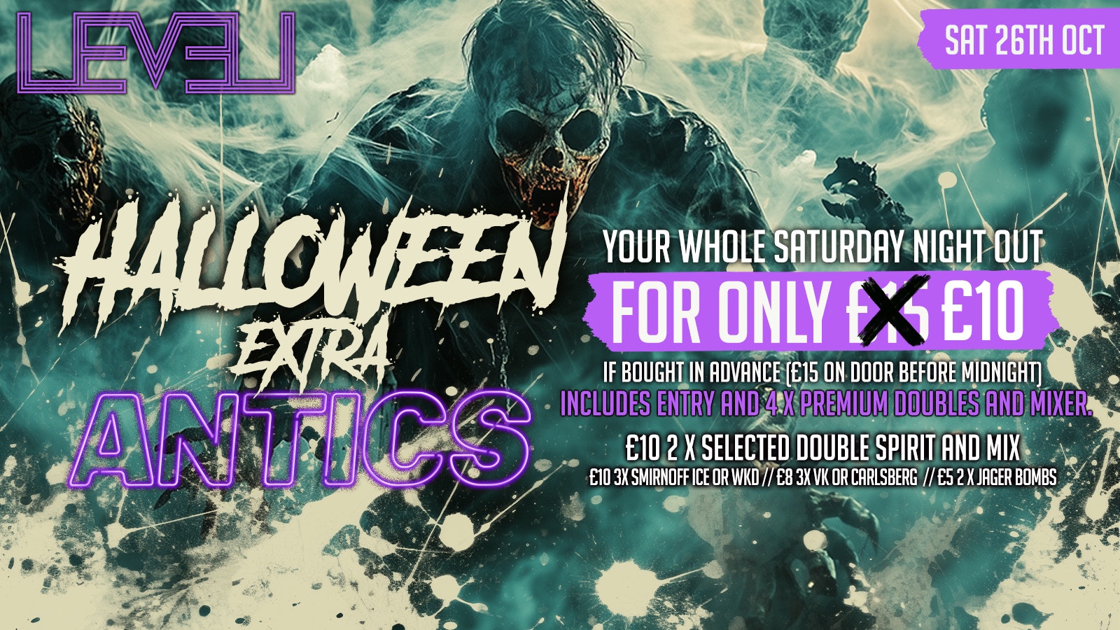 SATURDAY HALLOWEEN EXTRA ANTICS