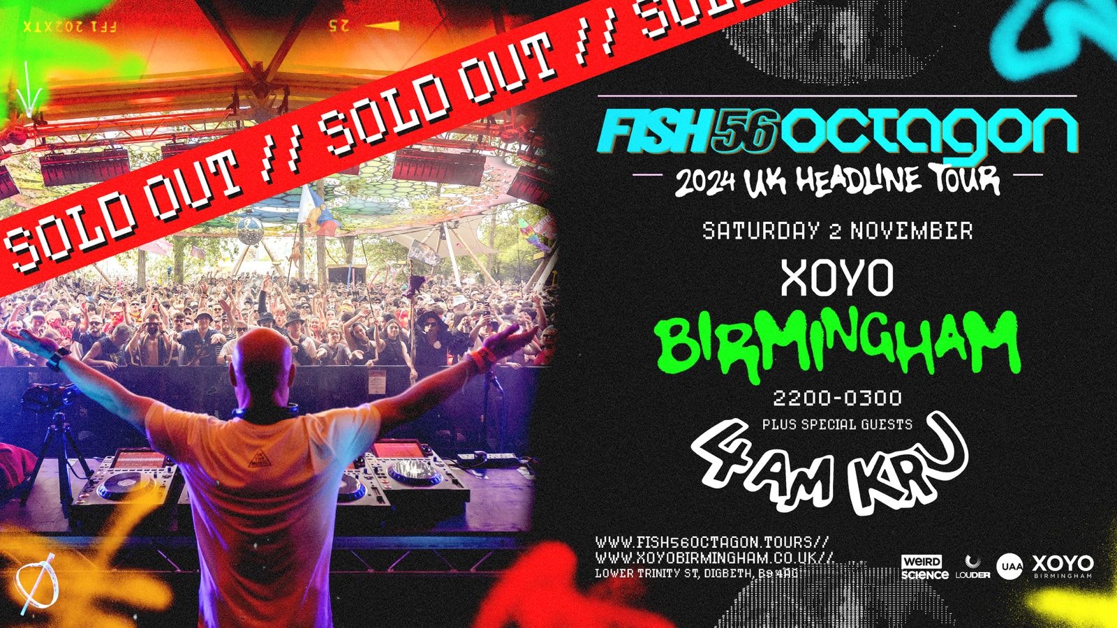 Fish56octagon : Birmingham (SOLD OUT)