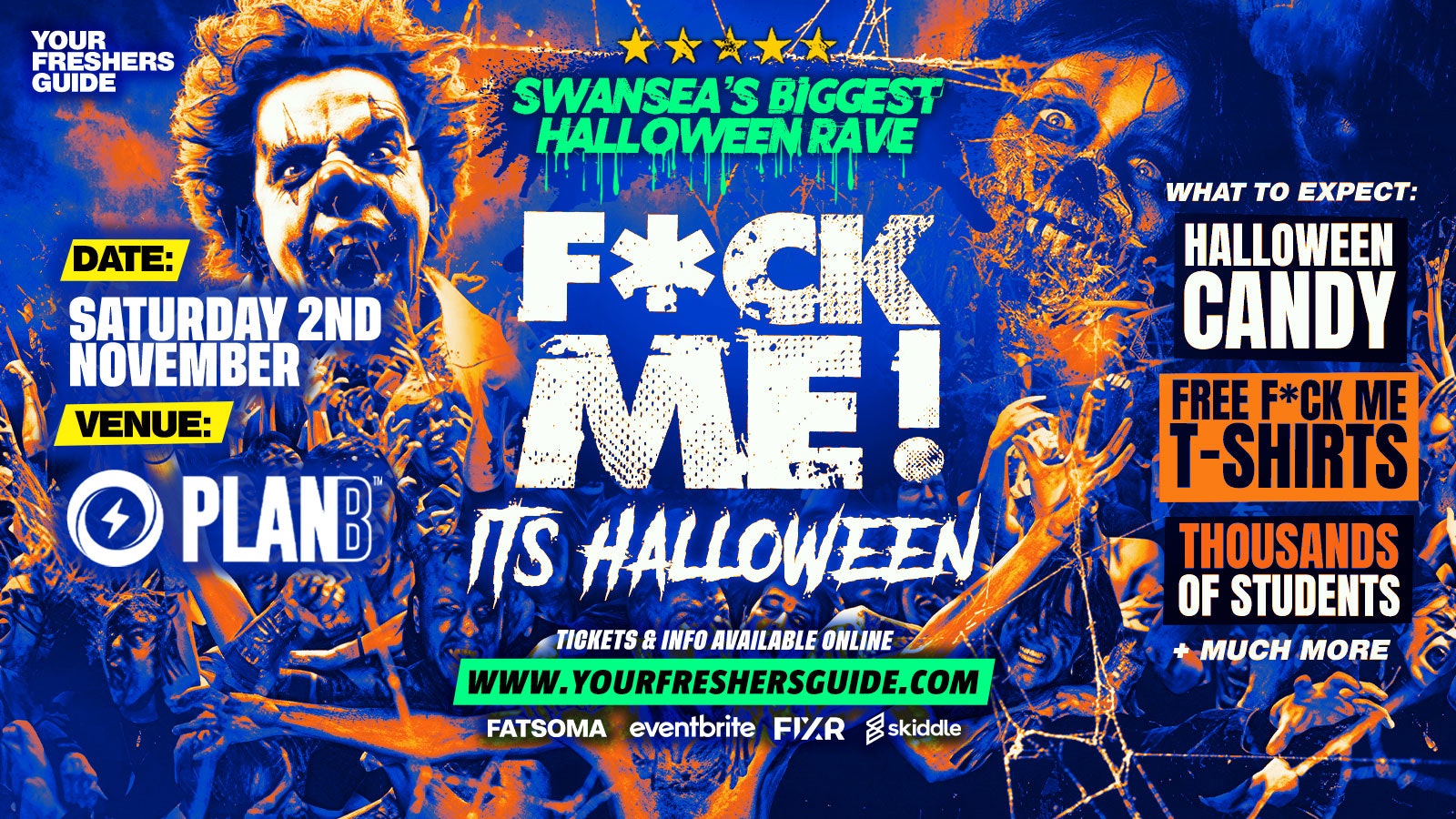 F*CK ME It’s Halloween | Swansea Freshers 2024