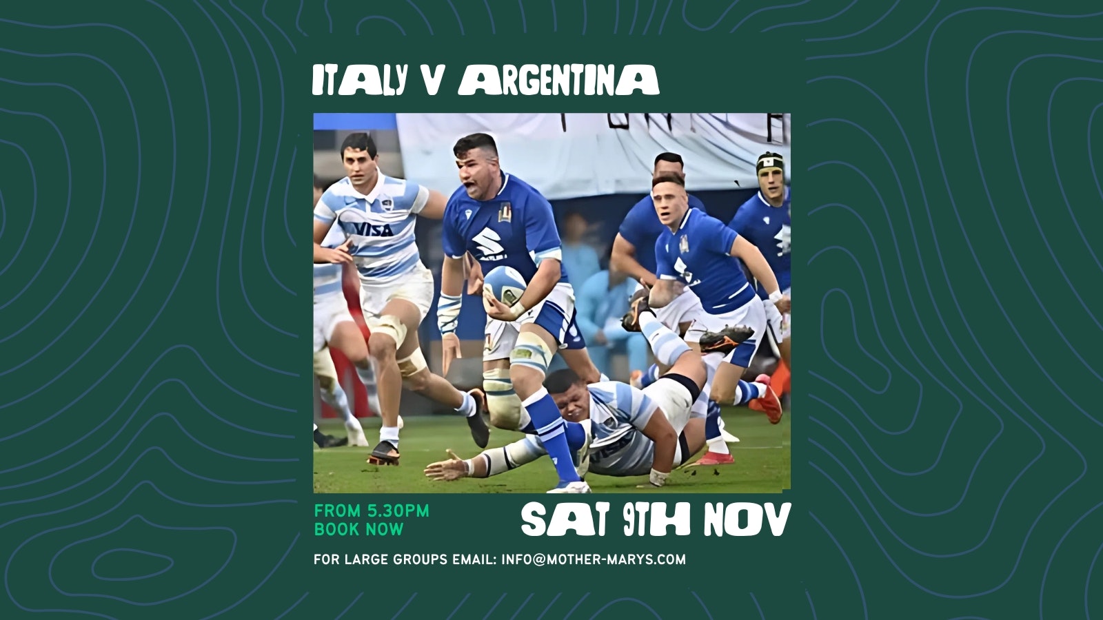 ITALY V ARGENTINA (Int. Rugby)