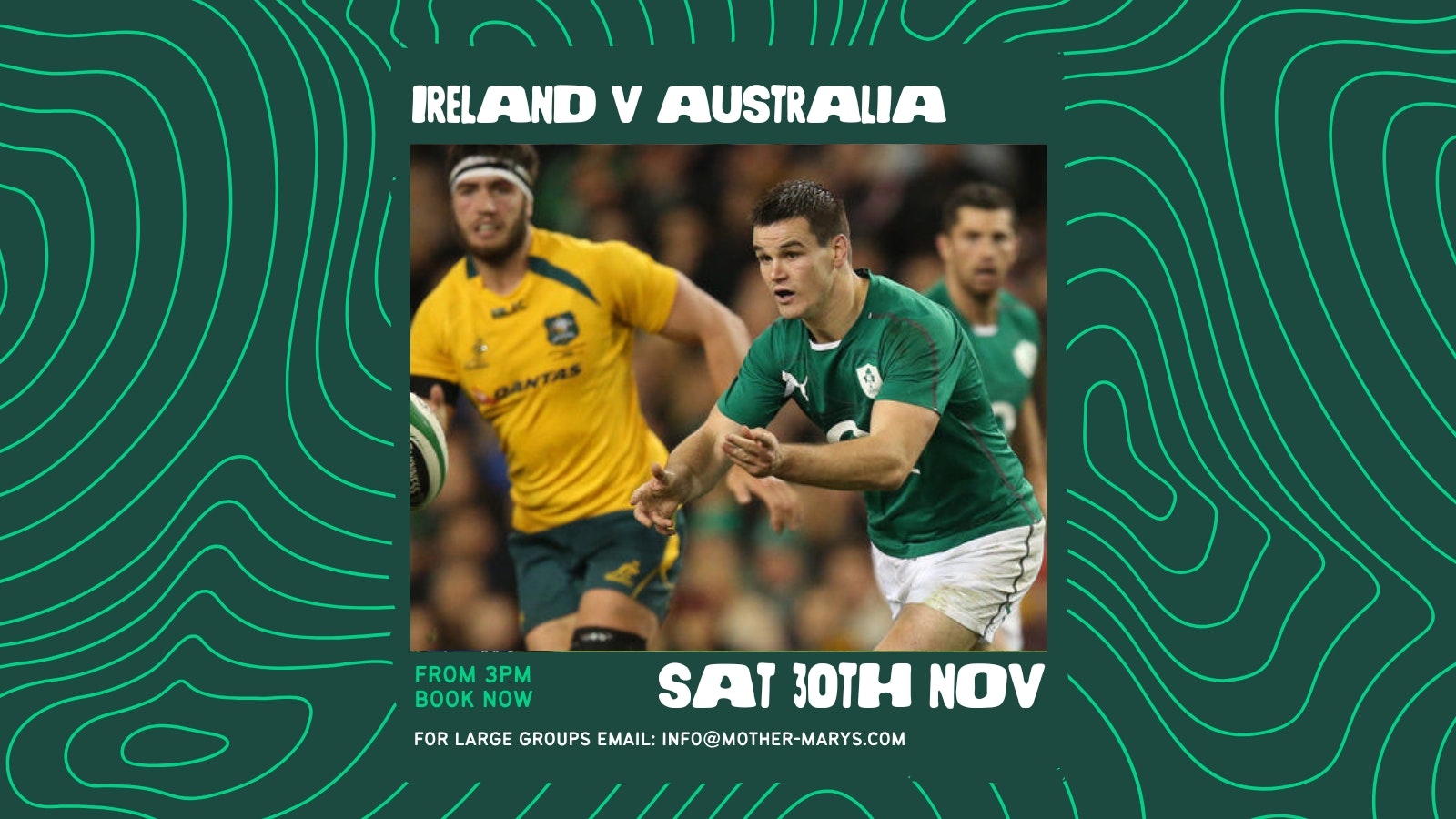 IRELAND V AUSTRALIA