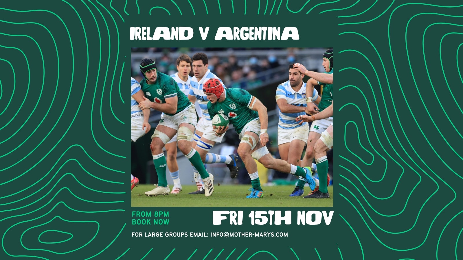 IRELAND V ARGENTINA (Int. Rugby)