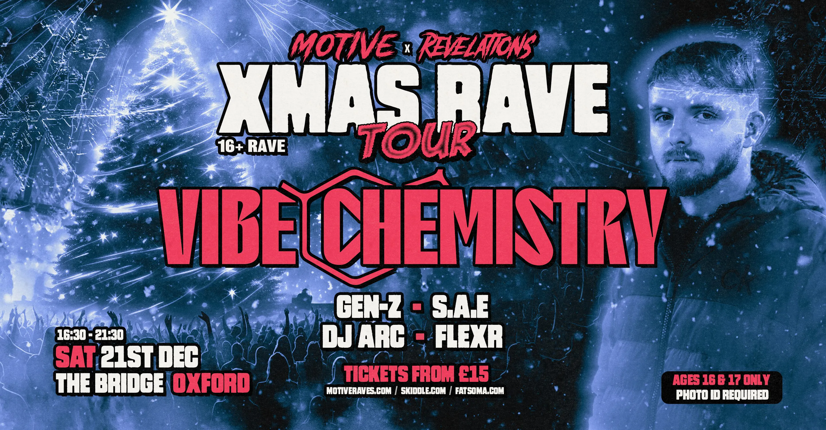 Oxford 16+ Xmas Rave at The Bridge Nightclub, Oxford on 21st Dec 2024 ...
