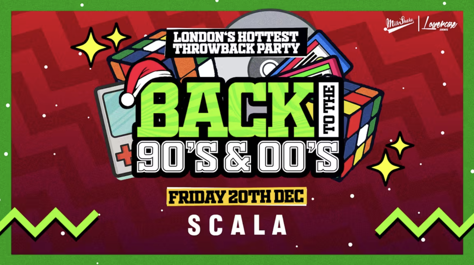 Back To The 90’s & 00’s – London’s ORIGINAL Throwback Session | Xmas Special 🎅 👑 Scala London