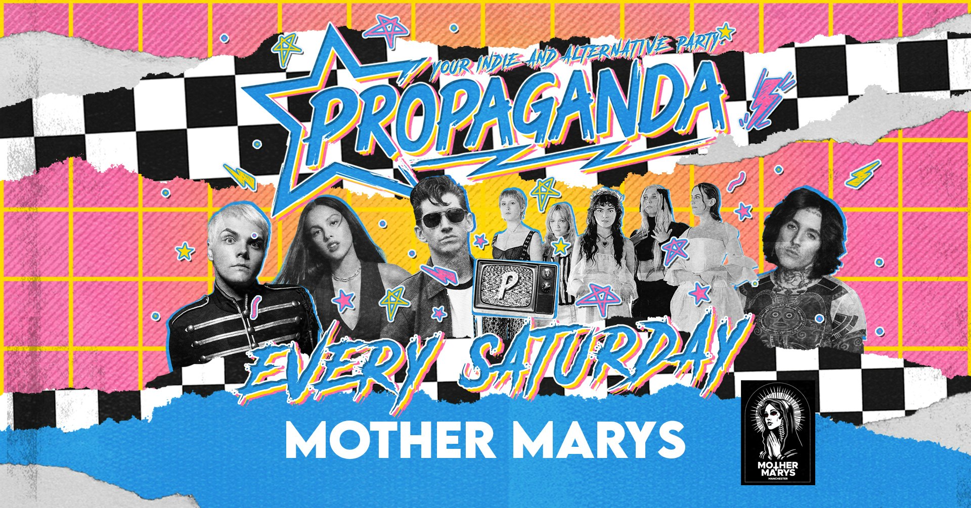 Propaganda Manchester – Your Indie & Alt Party At Mother Marys!