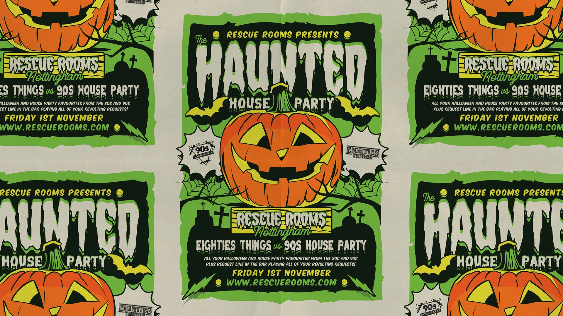 The Haunted House Party 🎃 Eighties Things vs 90s House Party