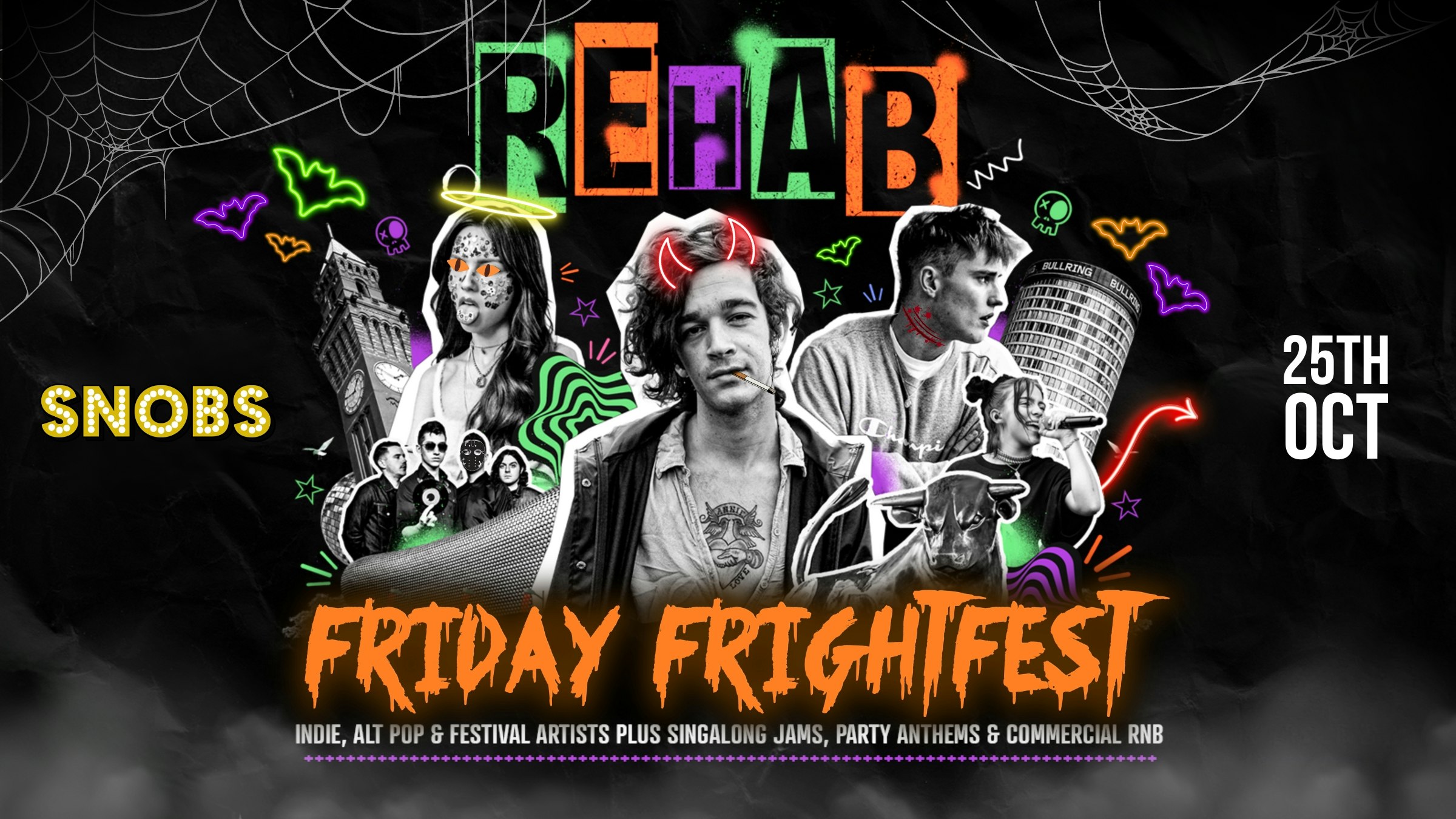 Rehab Friday 🧟HALLOWEEN FRIGHTFEST!🤟 25/10