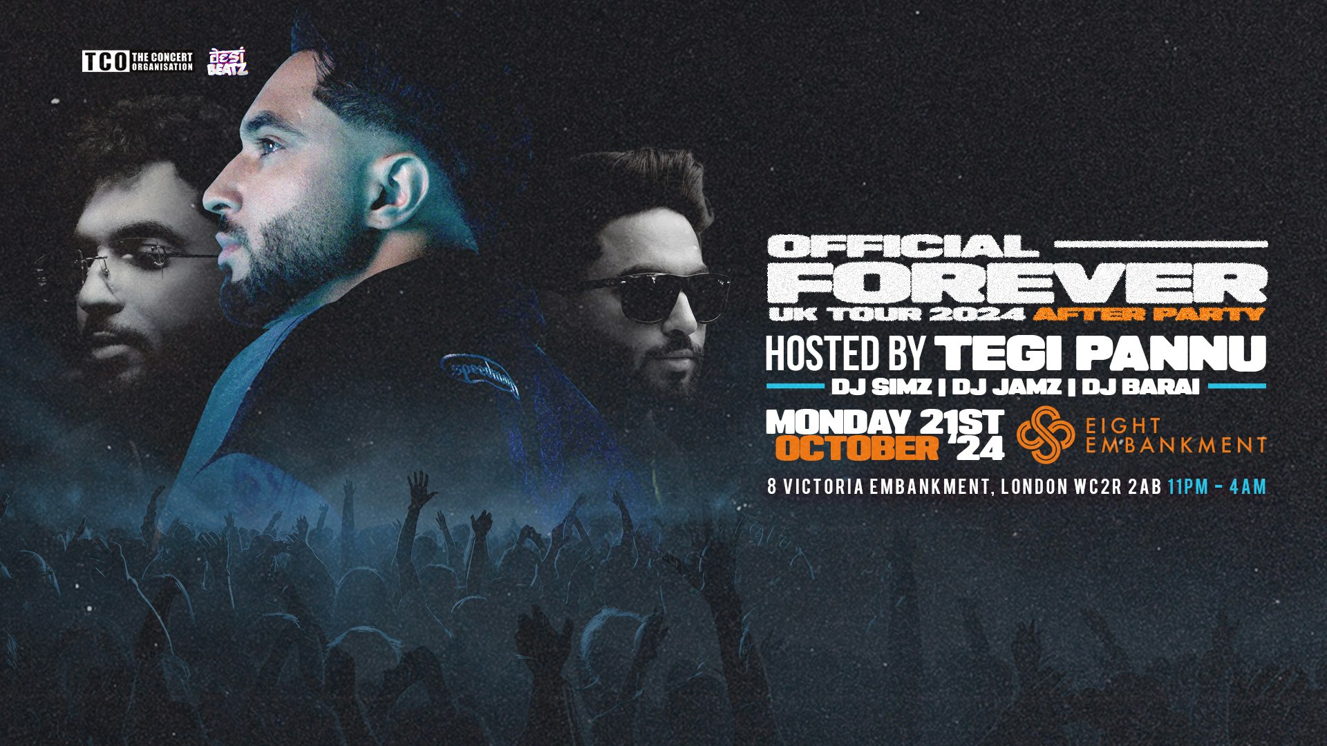 Official TEGI PANNU Afterparty ft Desi Beatz – BOOK NOW!