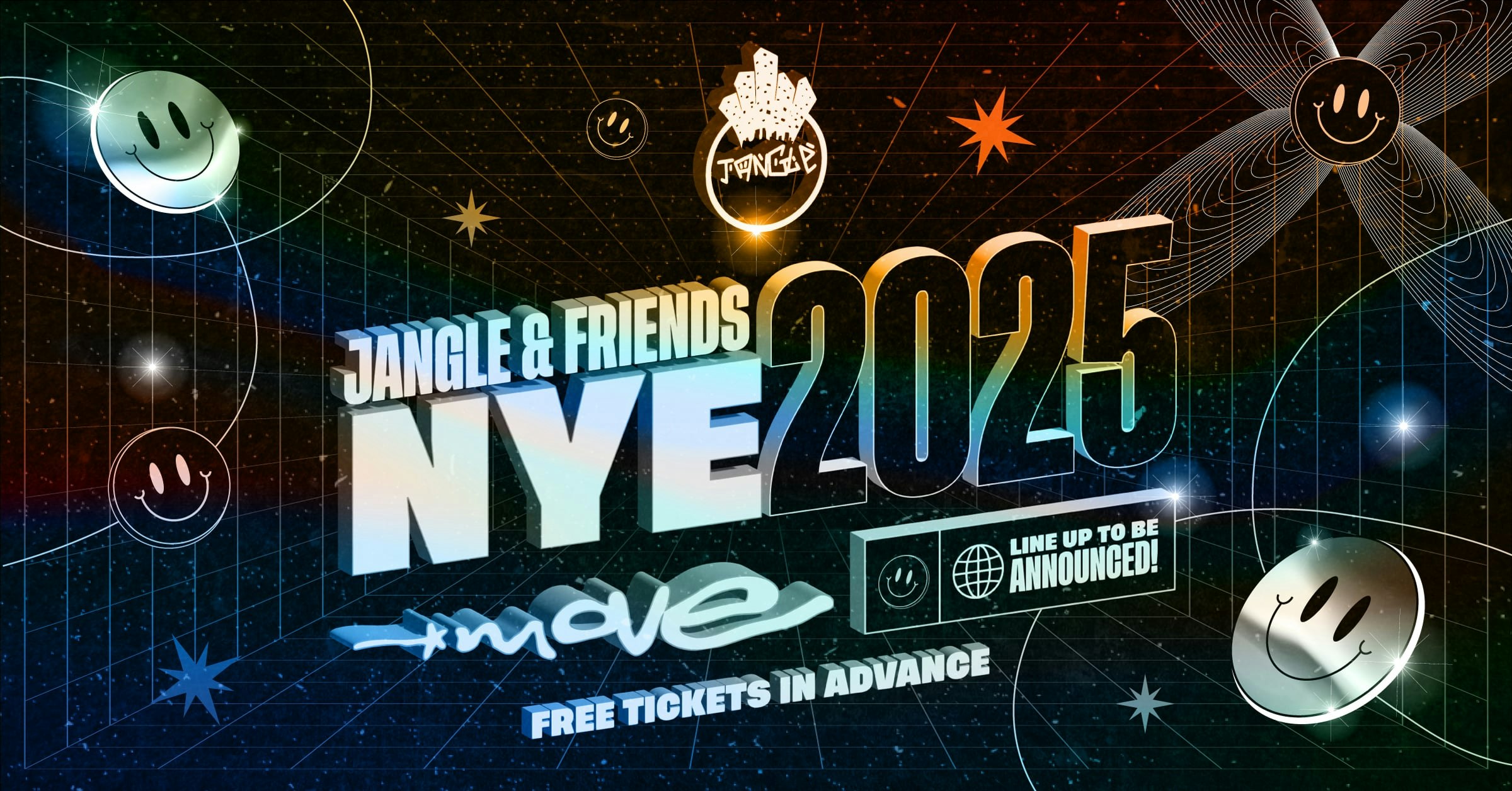 Jangle and friends; NYE 2025 Free ticket in advance