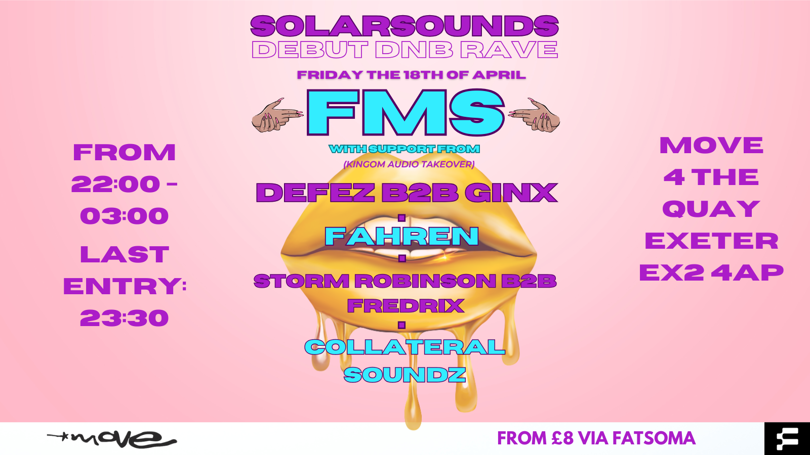 SOLAR SOUNDS DEBUT RAVE! FEATURING FMS + MORE