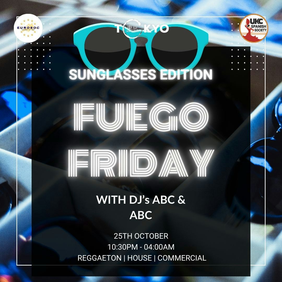 Fuego Fridays 😎 Sunglasses Edition😎