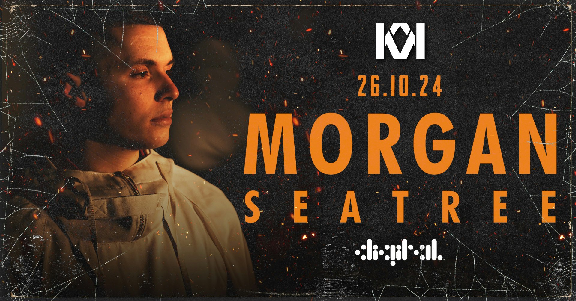 KONNEKT HALLOWEEN PRESENTS MORGAN SEATREE – HEADLINE SHOW 🎃 SUPPORT FROM LD50, MORGAN KASIERA & LWTN // OCTOBER 26th @ DIGITAL