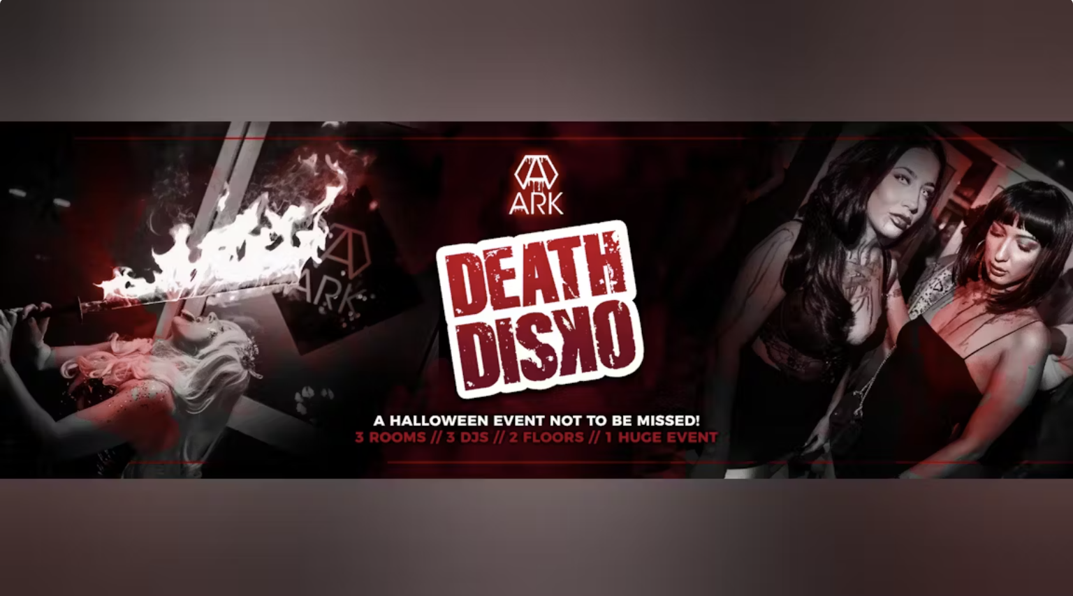 #Ark Saturdays: Death Disko Halloween Special 🎃💀 FREE ENTRY 🎟