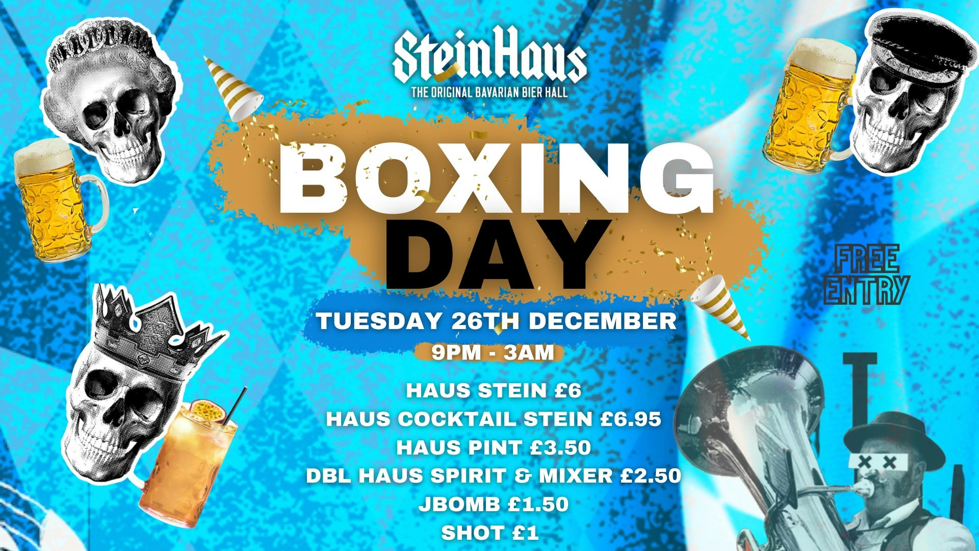 Boxing Day Special @ Stein Haus