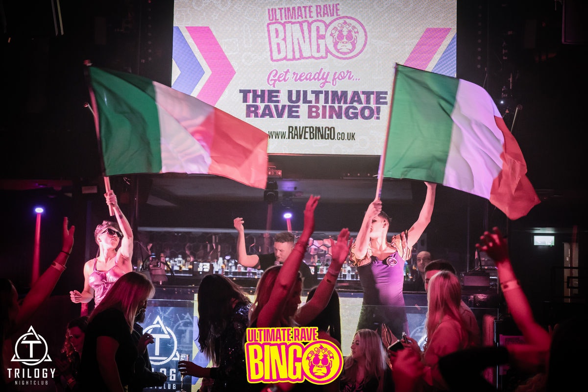 Ultimate Rave Bingo // Chorley // Paddys Day Special // Saturday 15th March